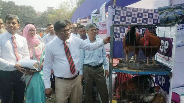 চাঁপাইনবাবগঞ্জে দিনব্যাপী প্রাণিসম্পদ প্রদর্শনীর আয়োজন করা হয়েছে।