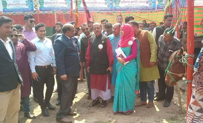 গোমস্তাপুরে প্রাণী সম্পদ সেবা সপ্তাহ উদ্বোধন।